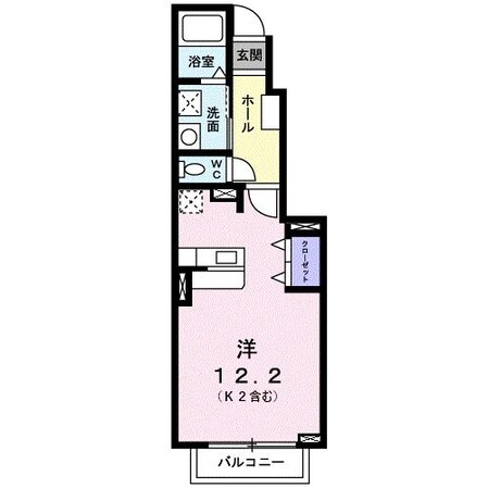 プロムナード唐津Ａの物件間取画像